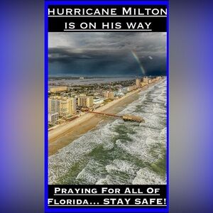 PRAYING FOR ALL OF FLORIDA DURING THIS IMPENDING HURRICANE MILTON… 🙏 prayers